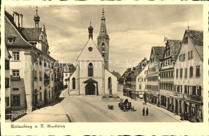Rottenburg Neckar Marktplatz