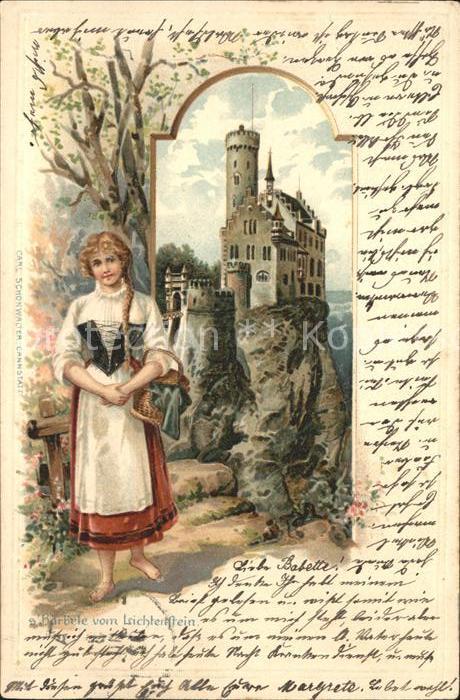 Lichtenstein Wuerttemberg s Baerbele