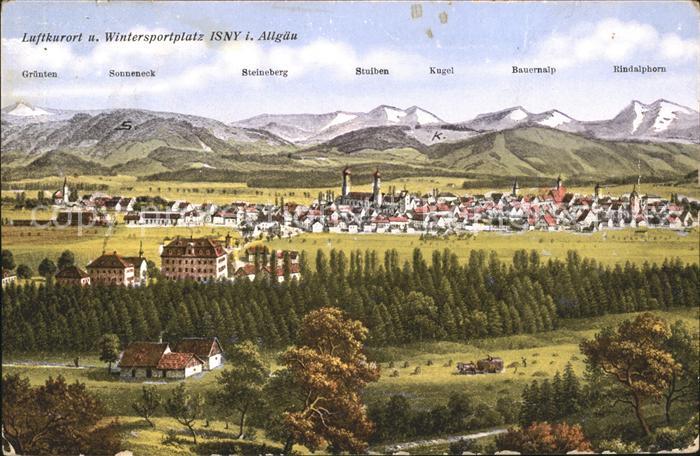 Isny Allgaeu Gruenten Sonneneck Steinberg Stuiben Kugel