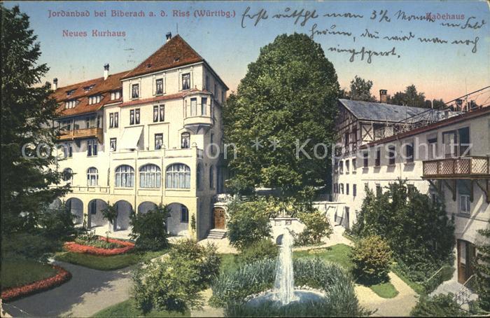 Jordanbad Neues Kurhaus  Badehaus