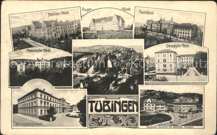 Tuebingen Nerven- Augen- Frauen- Chirurgische- Medizinischeklinik