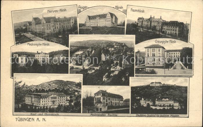 Tuebingen Nerven- Augen- Frauen- Chirurgische- Medizinische- Haut- Ohrenkliniken
