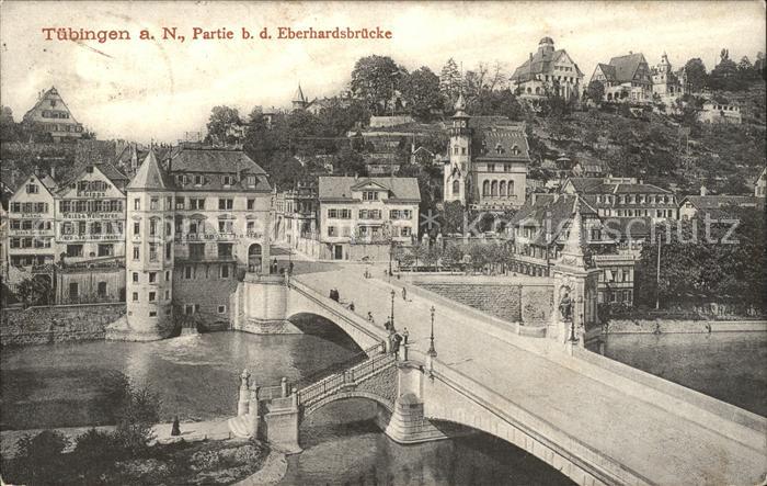 Tuebingen Partie b. d. Eberhardsbruecke