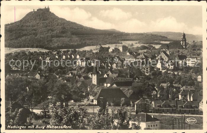 Hechingen mit Burg Hohenzollern