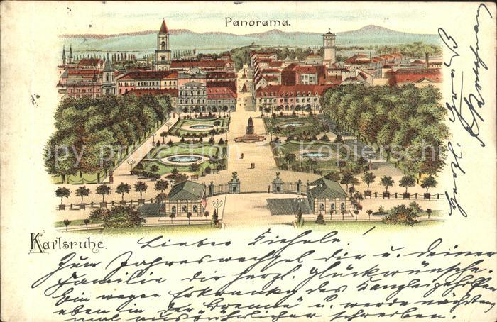 Karlsruhe Baden Panorama