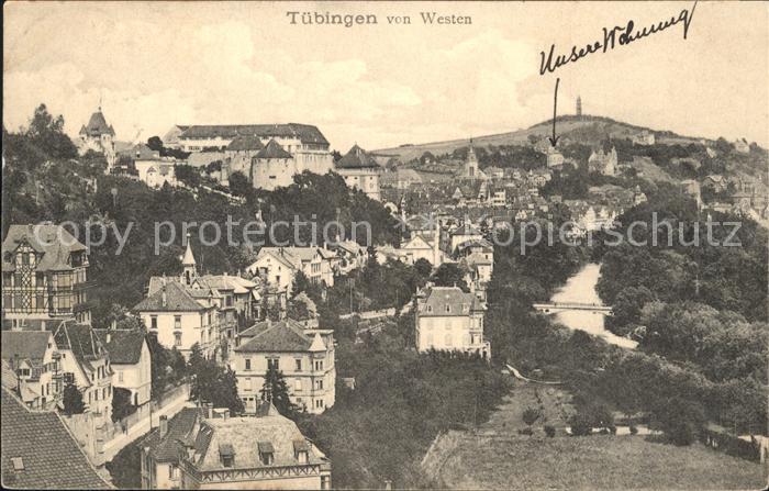 Tuebingen vom Westen