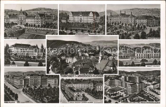 Tuebingen Augen- Frauen- Haut- Medizinische- Kinderkliniken