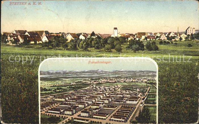 Stetten kalten Markt Barackenlager