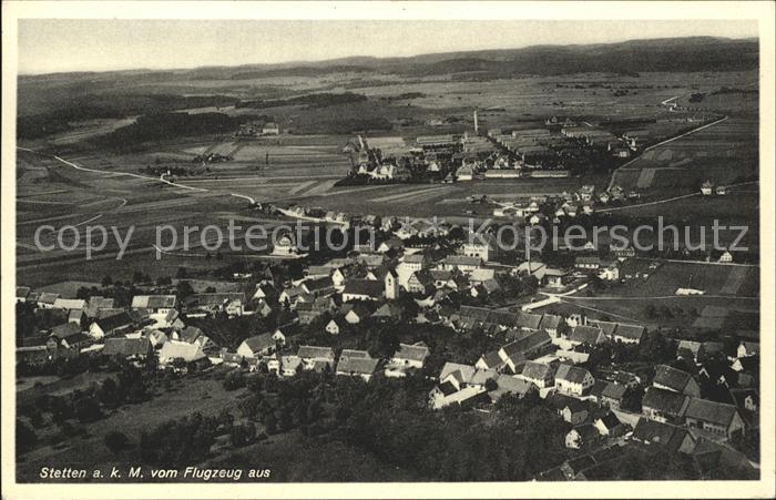 Stetten kalten Markt Fliegeraufnahme