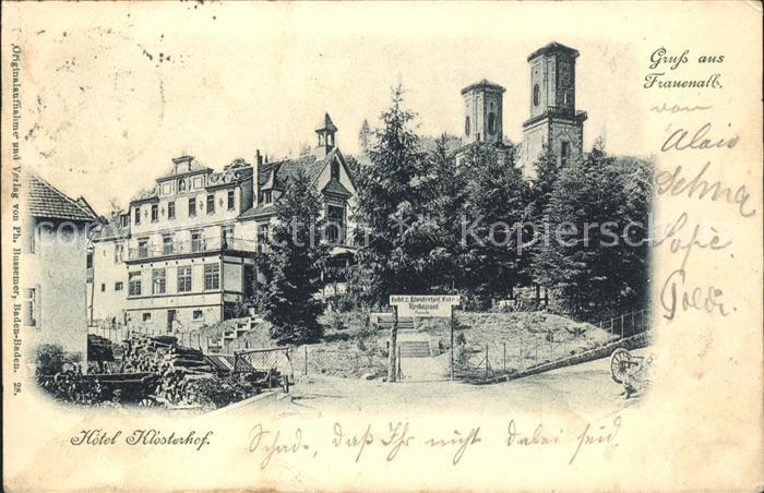 Frauenalb Hotel Klosterhof