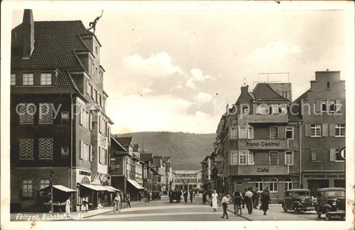 Ebingen Bahnhofstrasse Hotel-Central