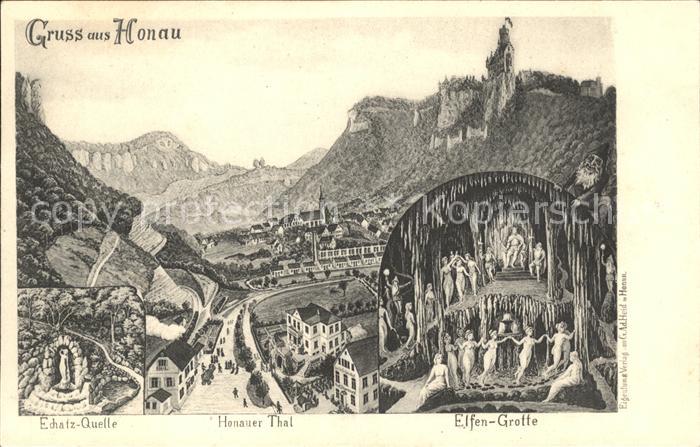 Honau Lichtenstein Echatz-Quelle Honauer Thal Elfen Grotte