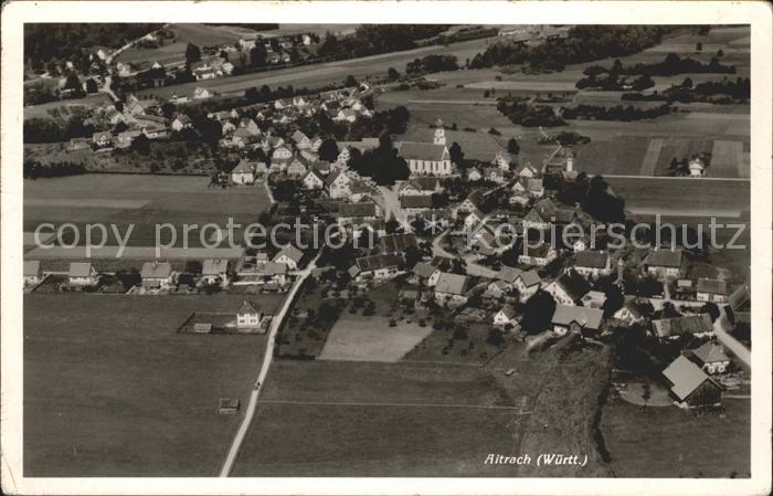 Aitrach Fliegeraufnahme Bahnpost