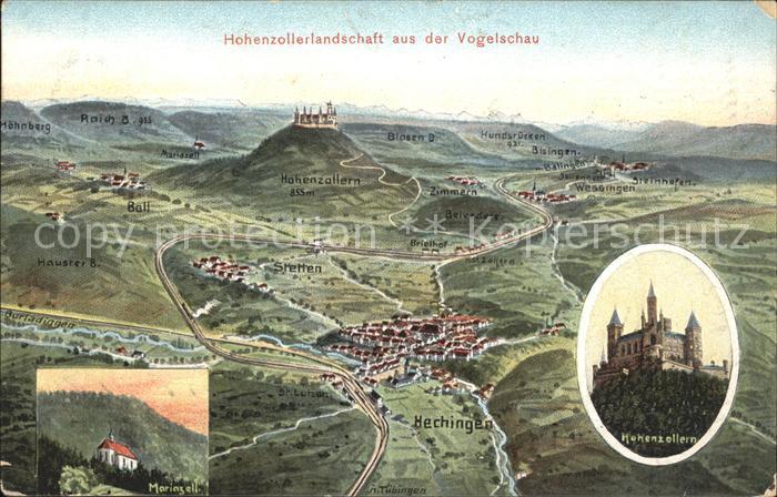 Hohenzollern Umgebung Stetten Hechingen Hausrer B.