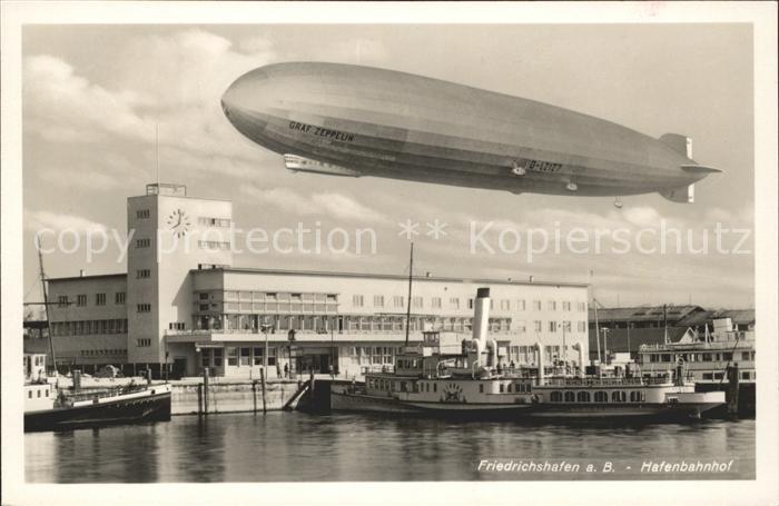 Friedrichshafen Bodensee Hafenbahnhof Gaststaettenbetriebe