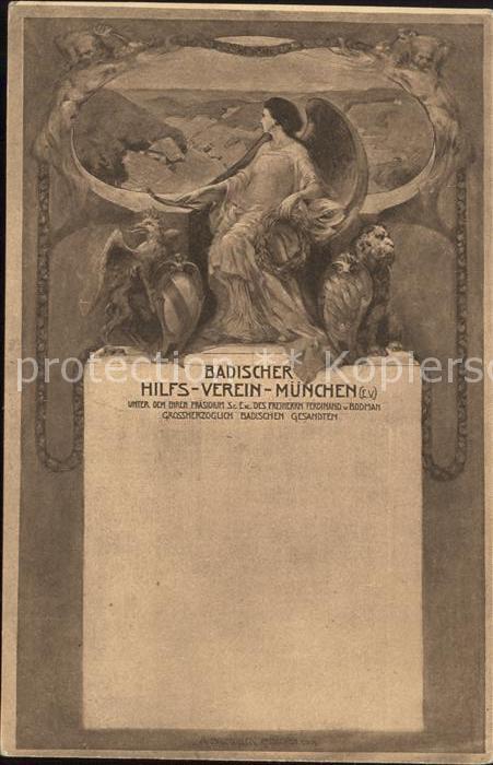 Muenchen Badischer Hilfs-Verein