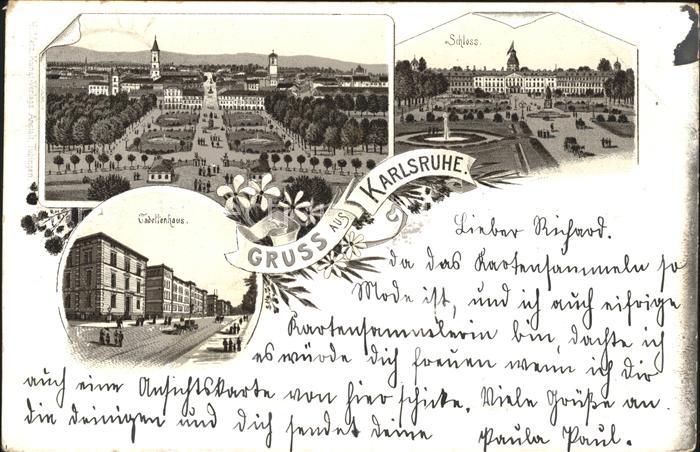 Karlsruhe Baden Schloss Cadettenhaus