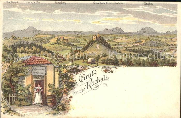 Kuchalb Staufeneck Ramsberg Scharfenschloss Stuifen