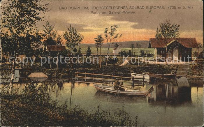 Bad Duerrheim Partie am Salinen-Weiher