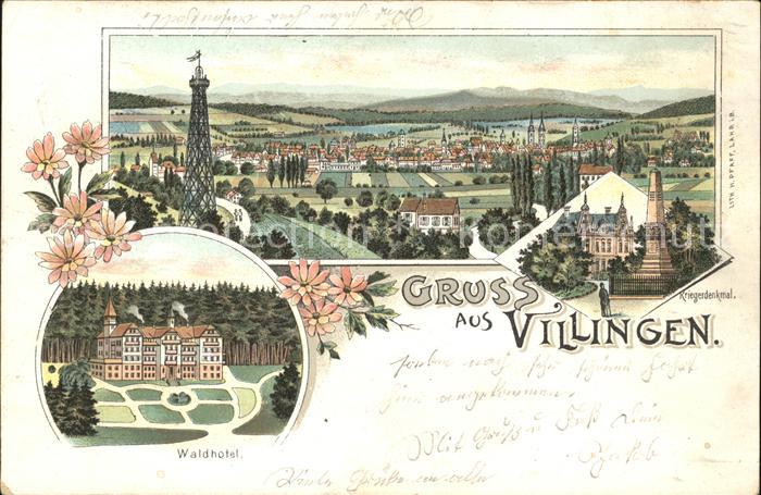 Villingen-Schwenningen Waldhotel Kriegerdenkmal