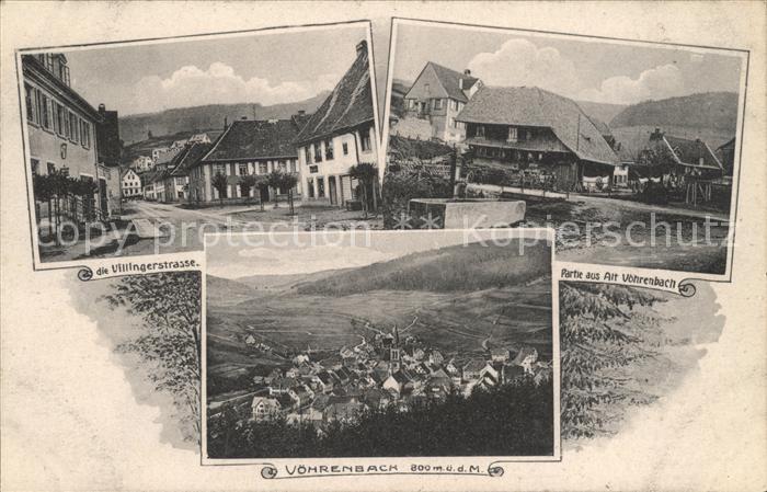 Voehrenbach Villingerstrasse Partie aus Alt Voehrenbach