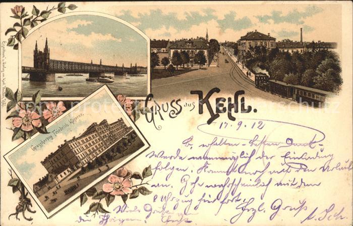 Kehl Rhein Bruecke Grossherzog Friedrich Kaserne