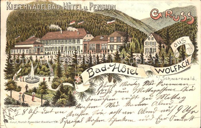 Wolfach Kiefernadelbad Hotel Pension
