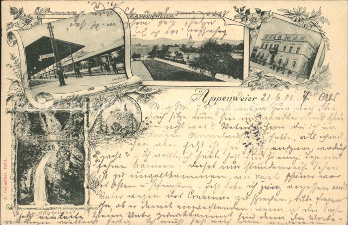 Appenweier Bahnpost Bahnhof Hotel