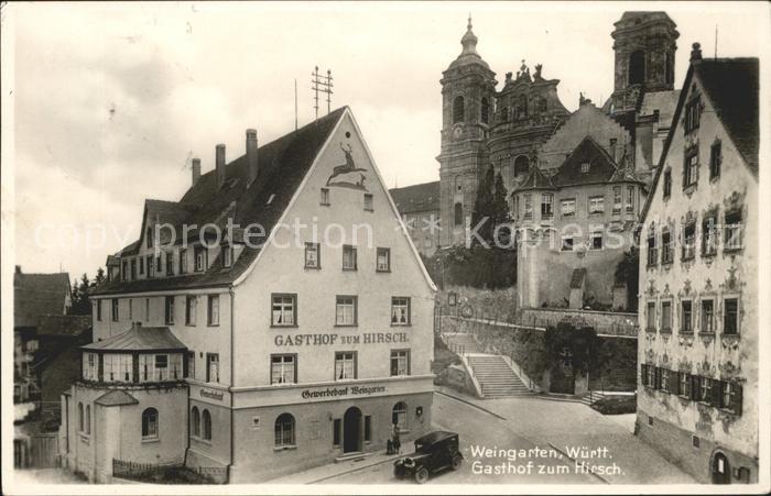 Weingarten Wuerttemberg Gasthof zun Hirsch