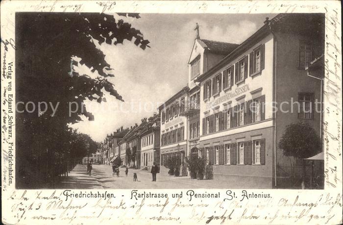 Friedrichshafen Bodensee Karlstrasse Pensionat ST.Antonius
