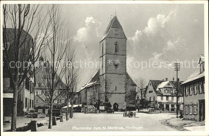 Hirrlingen Tuebingen Pfarrkirch zum hl. Martinus