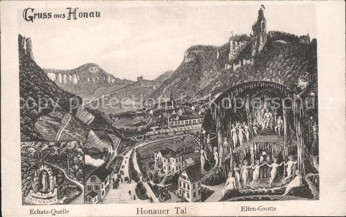 Honau Lichtenstein Echatz-Quelle Tal Elfen-Grotte