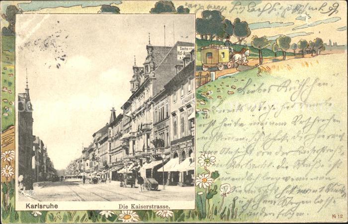 Karlsruhe Baden Kaiserstrasse