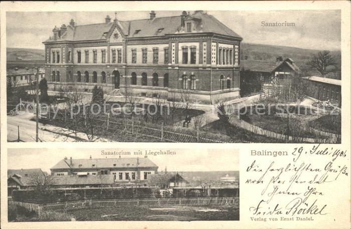 Balingen Sanatorium Liegehallen