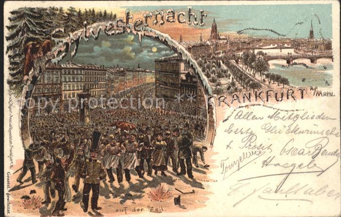 Frankfurt Main Sylversternacht