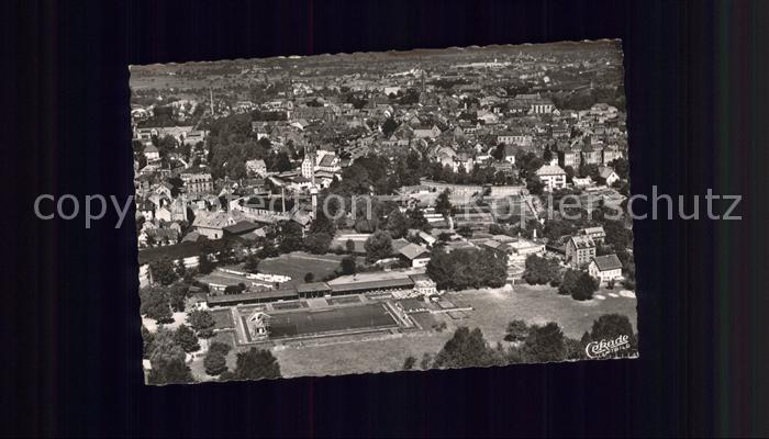 Offenburg Fliegeraufnahme Blick Freibad