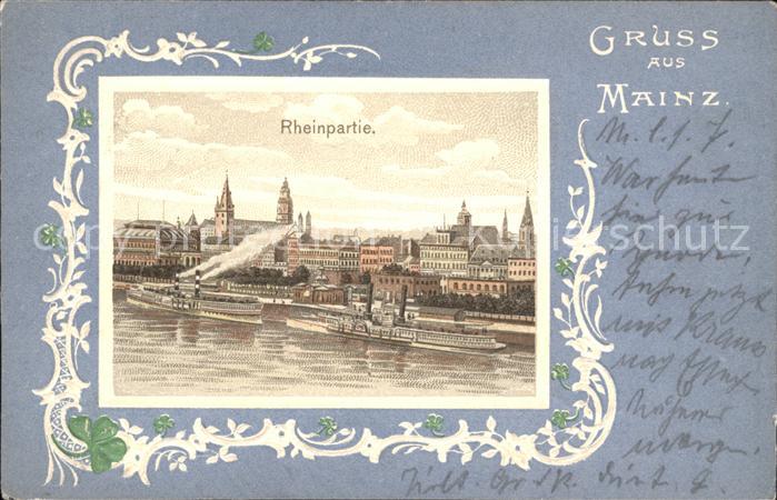 Mainz Rhein Rheinpartie