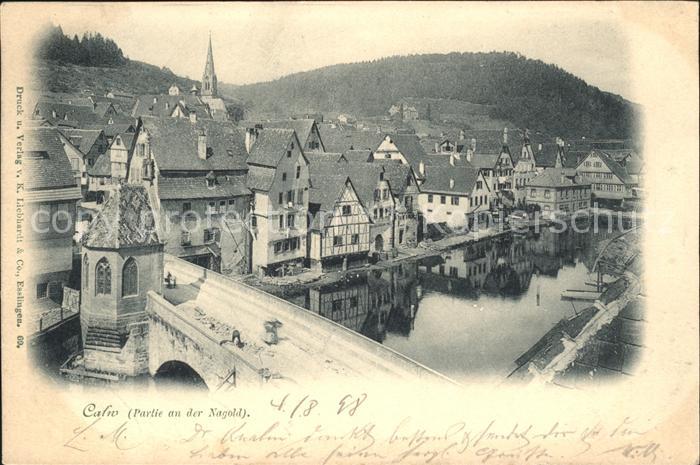 Calw Partie an der Nagold