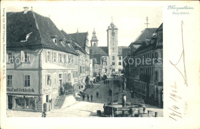 Bad Mergentheim Burgstrasse