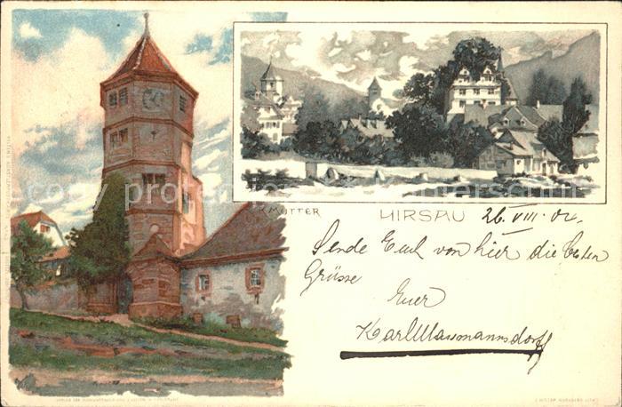 Hirsau Kuenstlerkarte K. Mutter