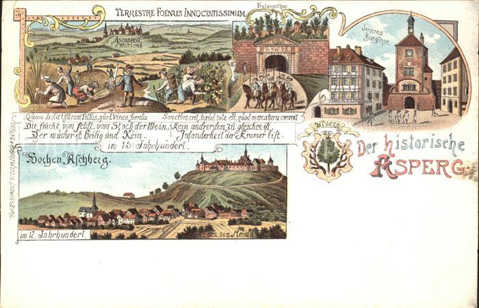 Asperg Inneres Burghof Festungstor