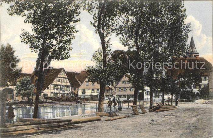 Welzheim Partie am See