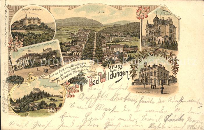 Bad Wildungen Schloss Friedrichstein Villa Huneck Post Koenigsqulle