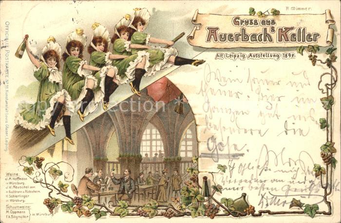 Leipzig Auerbach Keller Alt Leipzig Ausstellung