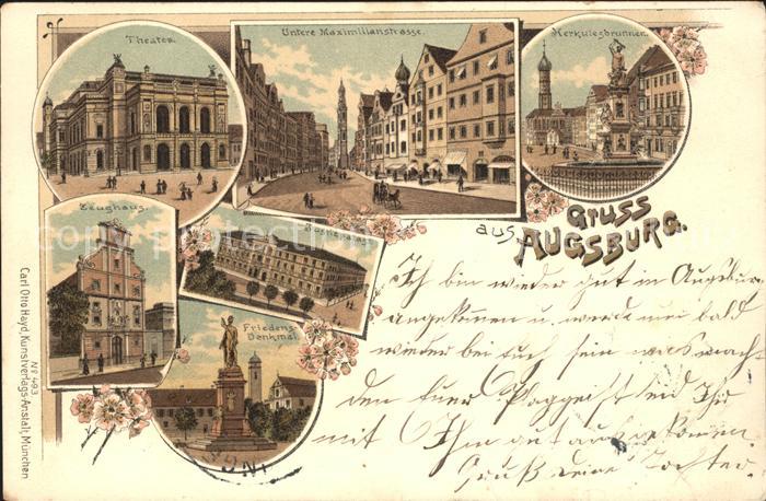 Augsburg Theater Maximilianstrasse Zeughaus