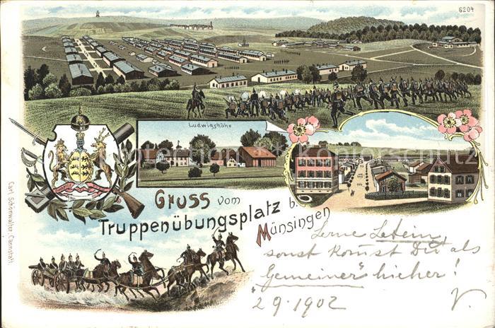 Muensingen Truppenuebungsplatz Ludwigshoehe