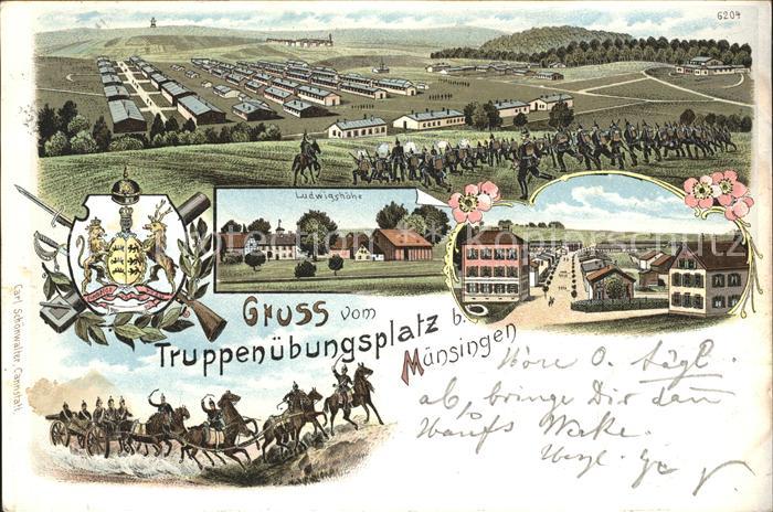 Muesingen Truppenuebungsplatz Ludwigshoehle