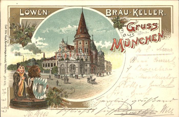 Muenchen Loewen-Braeu-Keller