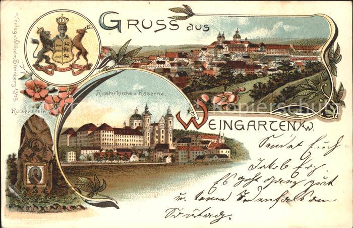Weingarten Wuerttemberg Klosterkirche Kaserne Kaiserstein