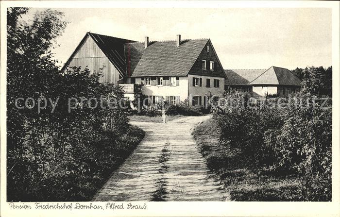 Dornhan Pension Friedrichshof Alfred Straub